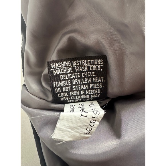 Dri Duck DDX Thinsulate Jacket Men's XL Black Dog Logo Puffer Full Zip Workwear - Picture 10 of 11